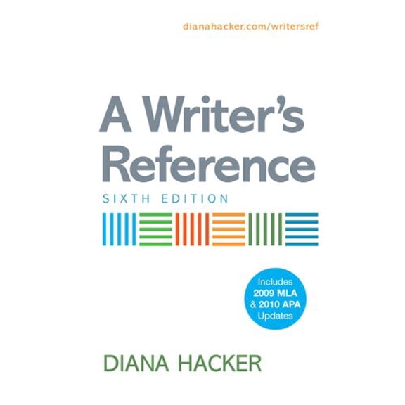 Pre-Owned A Writer's Reference, 9780312664763, 0312664761, Paperback, Sixth Edition edition