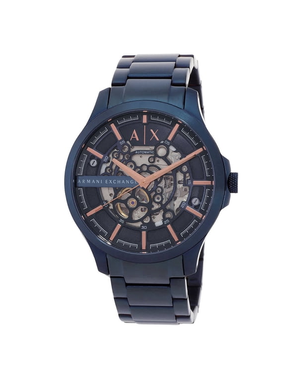 Automatic Blue Dial Men's Watch AX2457