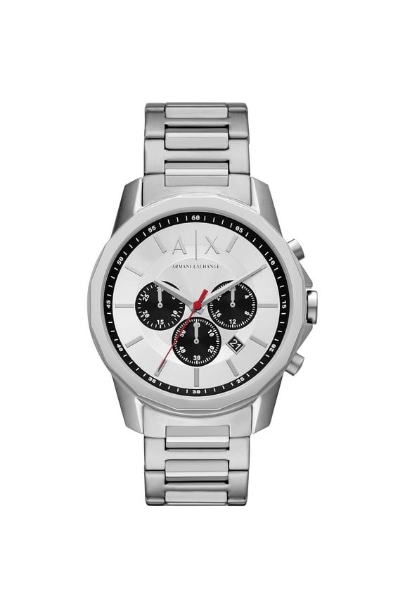 Men's Classic Silver Dial Watch - AX1742