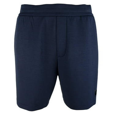 A|X ARMANI EXCHANGE Men's Super Soft Box Logo Shorts, Navy Blazer, X-Large