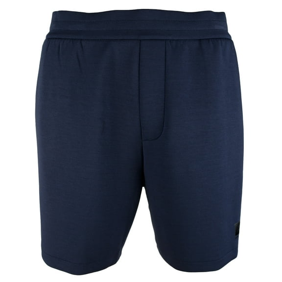 A|X ARMANI EXCHANGE Men's Super Soft Box Logo Shorts, Navy Blazer, X-Large