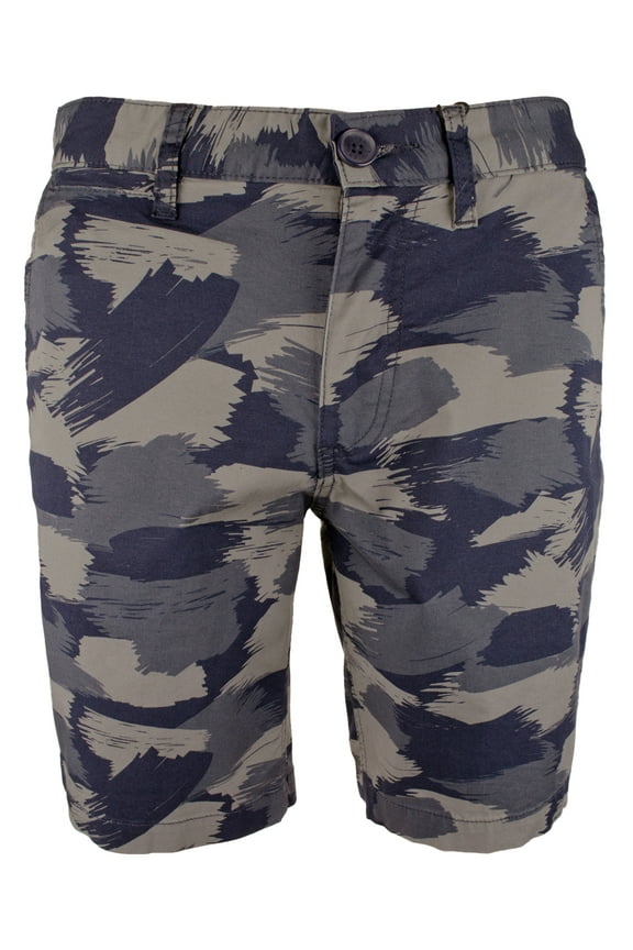 A|X ARMANI EXCHANGE mens Stretch Twill Bermuda Shorts, Navy Blazer Camo, 30 Regular US