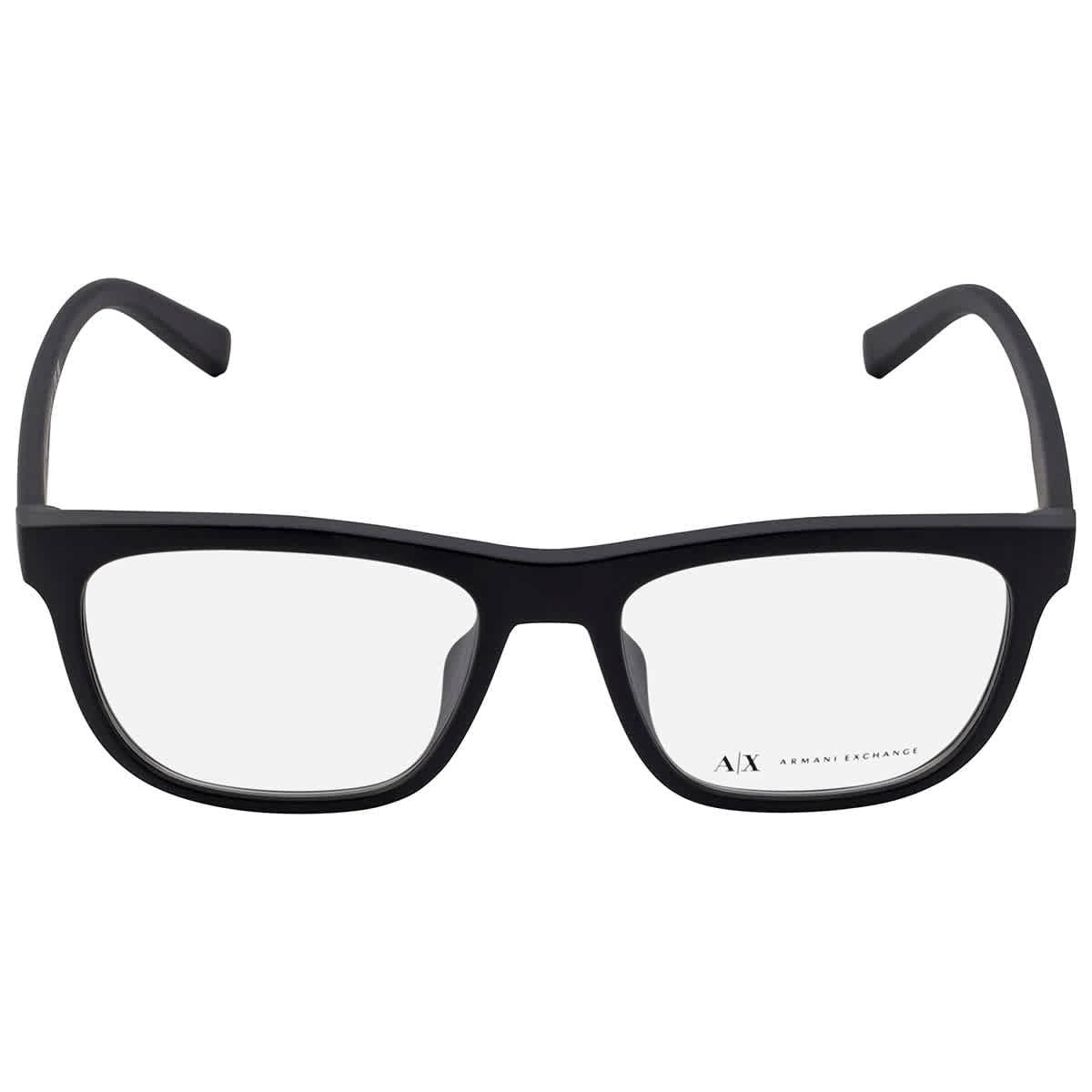 Armani exchange sales matte black glasses