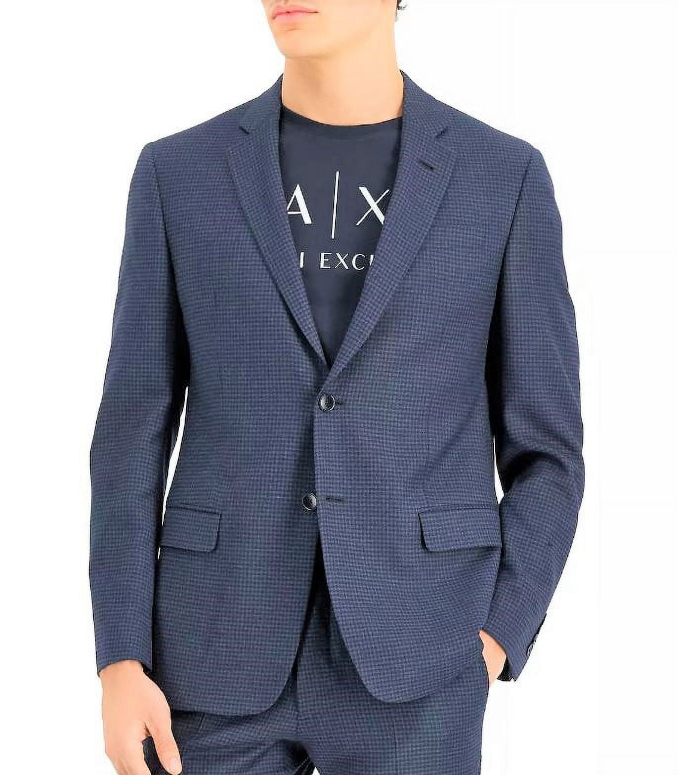 Armani exchange suit jacket best sale