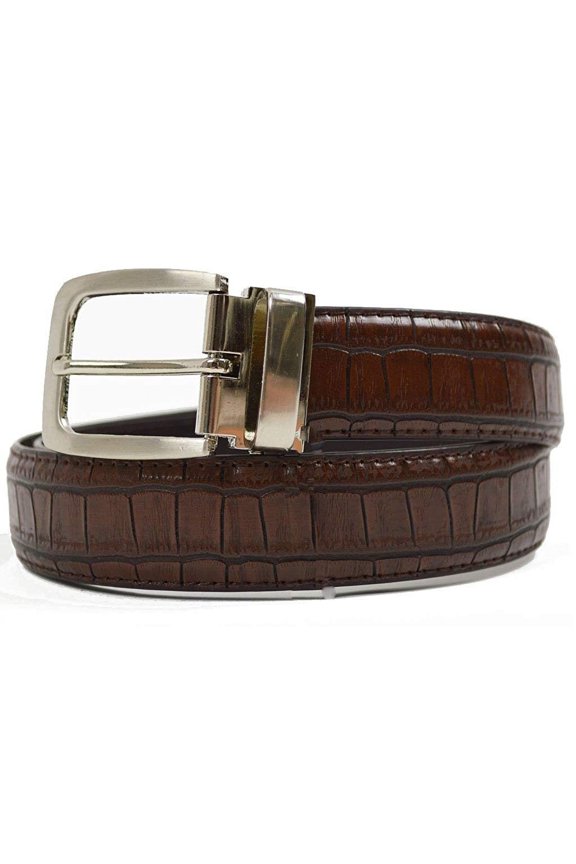 A.X.N.Y. Boy's BELT1262 Formal Belt - Brown