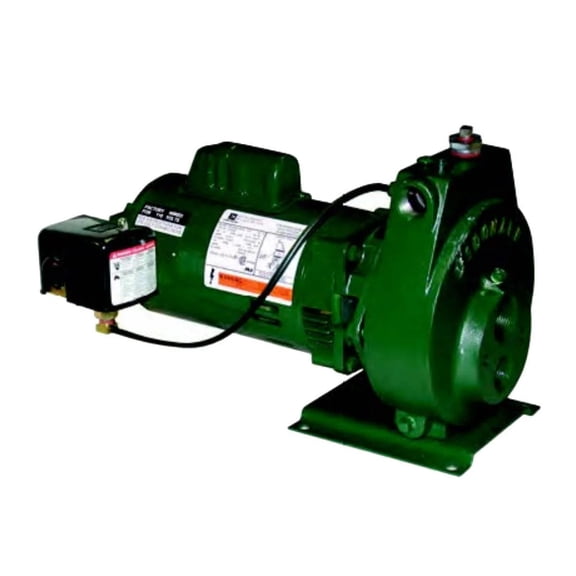 A.Y. McDonald 8200 Series Convertible Jet Pump 1 HP 115/230V Plastic Impeller NEMA J Motor NSF 61/372 Model 8210