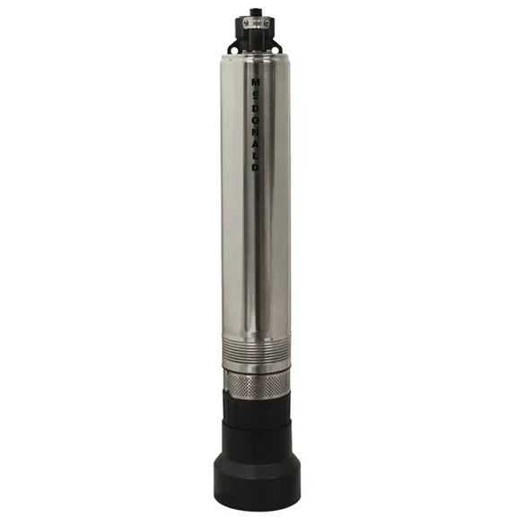 A.Y. McDonald Bottom Suction Cistern Submersible Pump 3/4 HP 115V Two Wire Single Phase 12 GPM Stainless Steel Model 22075L2AB