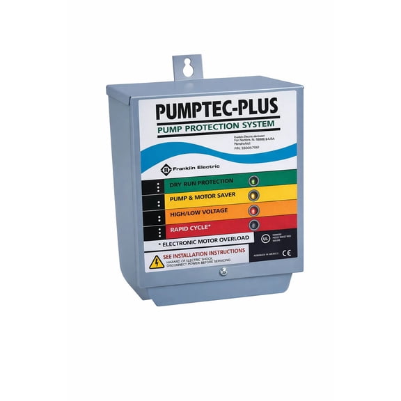 A.Y. McDonald Pumptec Plus Pump Protection Control 1/25 HP 230V Single Phase Dry Run Protection Module Model 580 006 0100