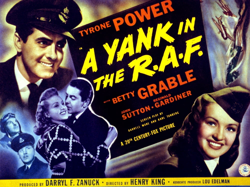 A Yank In The RAF Canvas Art - (28 x 22)