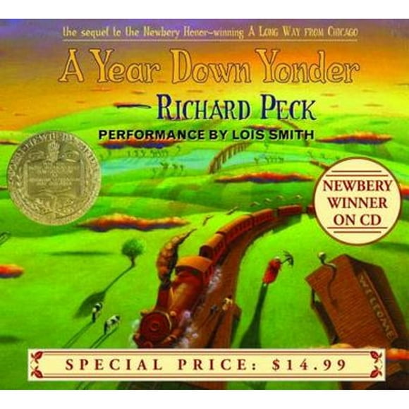 Pre-Owned A Year Down Yonder (Audiobook 9781400084968) by Richard Peck, Lois Smith