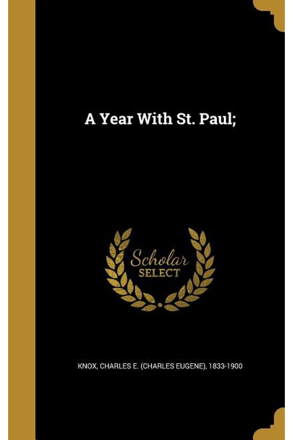 A Year With St. Paul; (Hardcover)