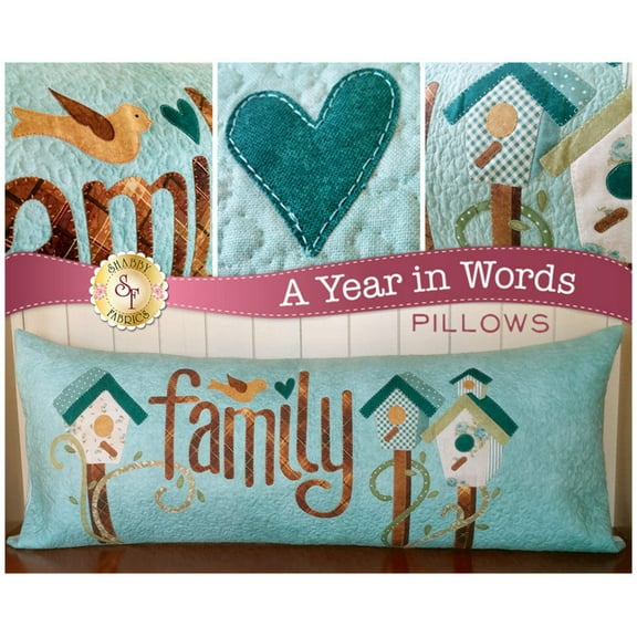 A Year in Words Pillow Pattern Series