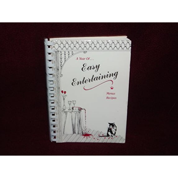 Pre-Owned A Year of Easy Entertaining: Menus Recipes Paperback