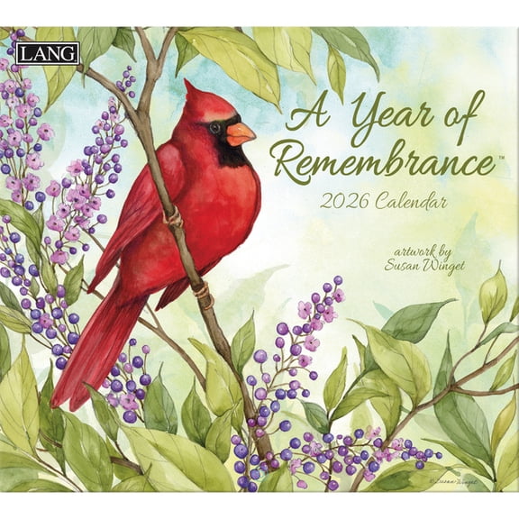A Year of Remembrance 2026 Wall Calendar, (Paperback)