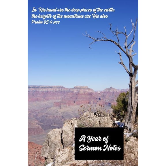 A Year of Sermon Notes (Paperback)