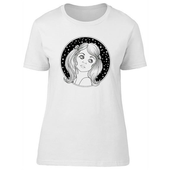 A Young Girl Graphic T-Shirt Women -Image by Shutterstock, Female XX-Large