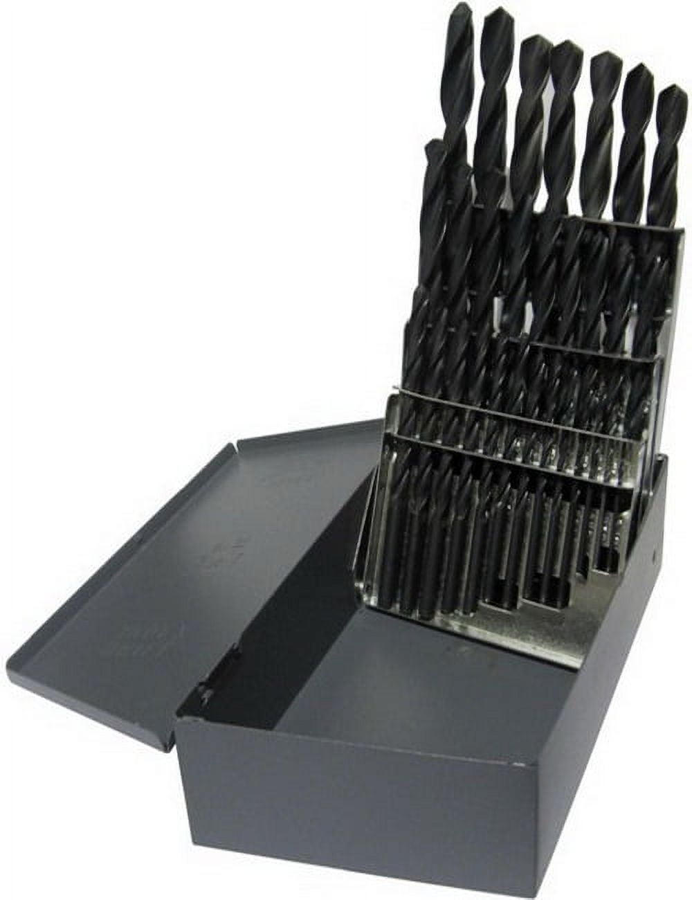 A - Z 26 Piece HSS Jobber Length Drill Bit Set, Qualtech, DWD26J-SET