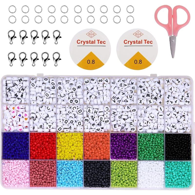 A-Z Acrylic Letter Alphabet Beads Kit DIY Bracelet Art Jewellery Making Accessories Material for Necklace Earrings