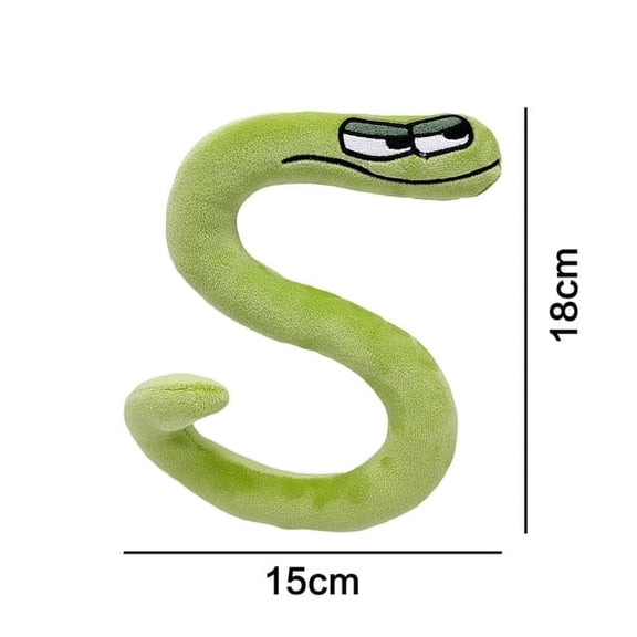 A-Z Alphabet Plush Toy Set – 26 PCS Letter Plush Stuffed Animals, Soft ABC Educational Plush Toys for Kids Learning Letters, Classroom Teaching, Preschool Gifts