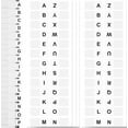 thumbnail image 1 of A-Z Alphabet Sticker for Files,Bexikou 208 Pcs Alphabet Index Note Tabs,Self Adhesive Page Tabs Alphabetical Tabs Indexes for Books, Dictionary, Notes, File (8 Sheets), 1 of 8