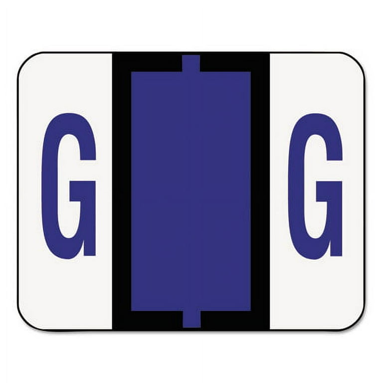A-Z Color-Coded End Tab Filing Labels, S, 1 x 1.25, White, 500/Roll A-Z Color-Coded End Tab Filing Labels, S, 1 x 1.25, White, 500/Roll