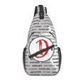 thumbnail image 1 of A-Z English Alphabet Sling Chest Bag Customized Combination Letter Shoulder Crossbody Backpack for Men Travel Hiking Daypack, 1 of 7