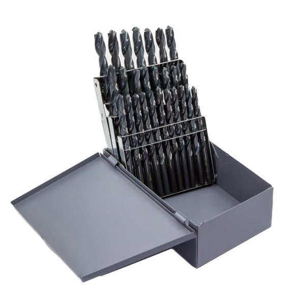 A - Z HSS 26 Piece Screw Machine Drill Bit Set, Qualtech, DWD26S-SET