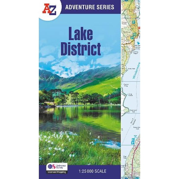 A-Z Maps Lake District Adventure Atlas (Paperback) -Z Adventure Series