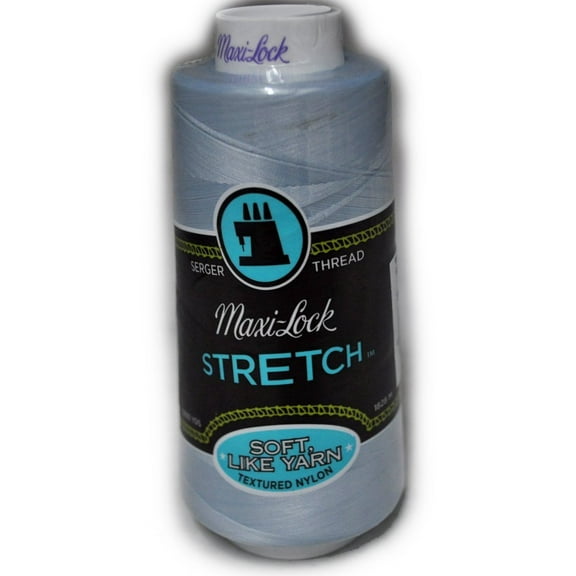 A&amp;E Maxi Lock Stretch Textured Nylon Blue Mist Thread MWN-32049