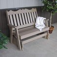thumbnail image 1 of A &amp; L Furniture Royal English Recycled Plastic 4 ft. Outdoor Glider, 1 of 7