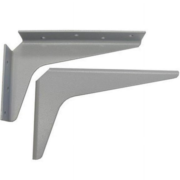 A & M Hardware Am2424 G 24 In. X 24 In. Work Station Brackets - Gray