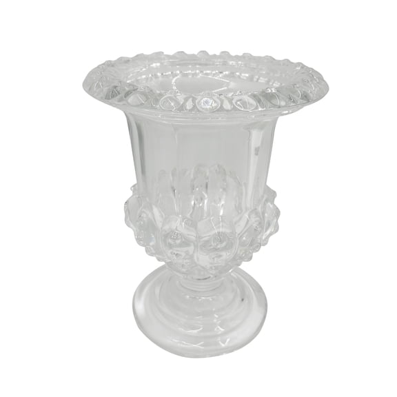 A&B Home Glass Pedestal Vase 7.9" x 7.9" x 10.2"