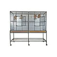 thumbnail image 1 of A and E Cage Co. Double Flight Cage-Black, 1 of 1