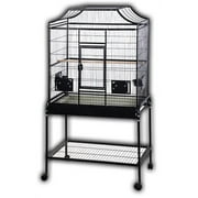A&E CAGE A and E Cage Co. Elegant Style Flight Bird Cage-Black-Large