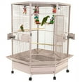 thumbnail image 1 of A and E Cage Co. Extra-Large Corner Cage - Platinum, 1 of 3