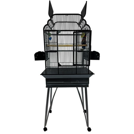 A and E Cage Co. Gila Victorian Bird Cage-Black