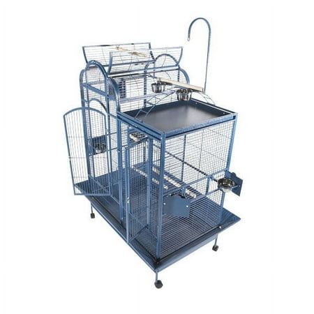 A and E Cage Co. Split Level House Bird Cage with Divider PC4226D