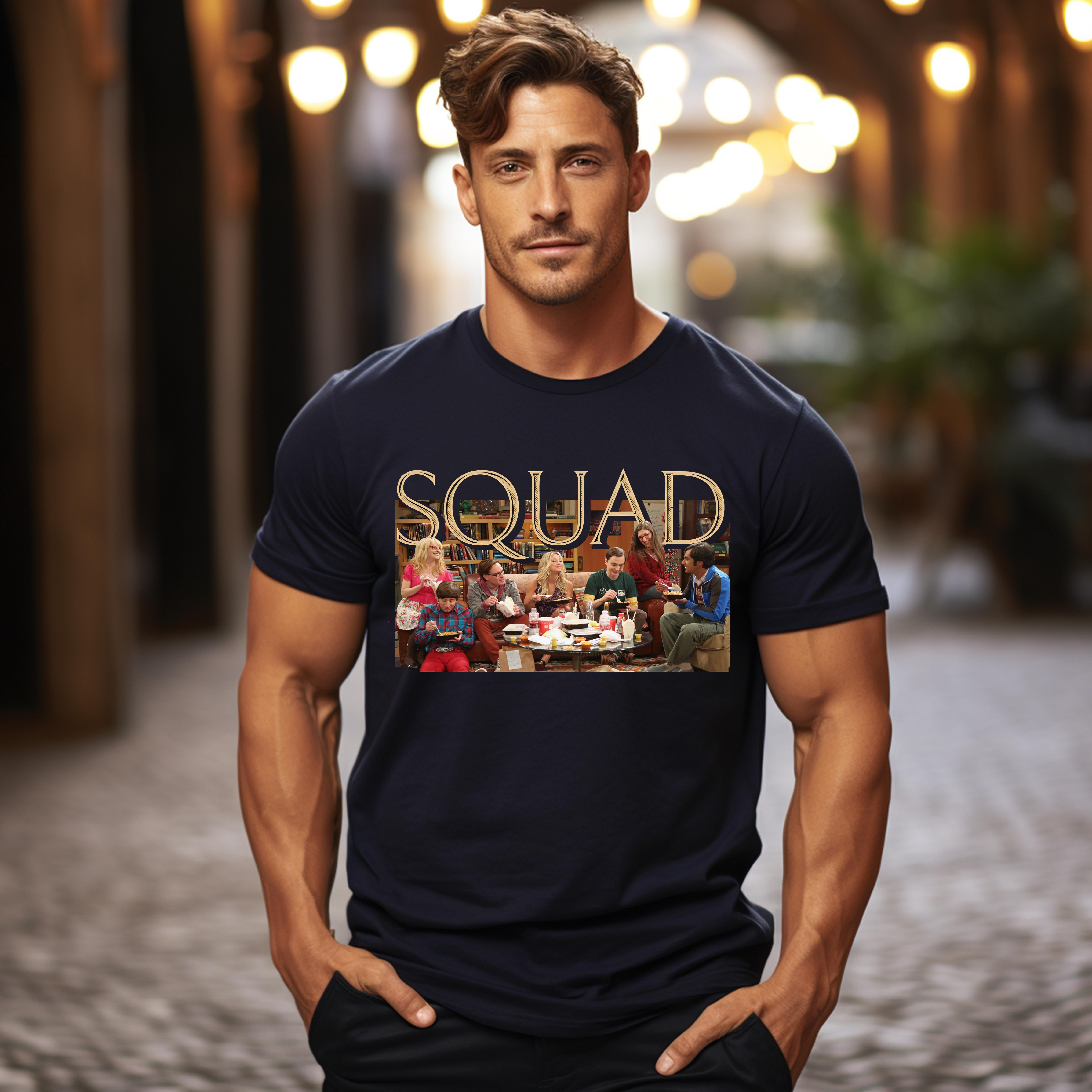 A bargain for you, Big Bang Theory Squad Comfort Colors UNISEX T Shirt