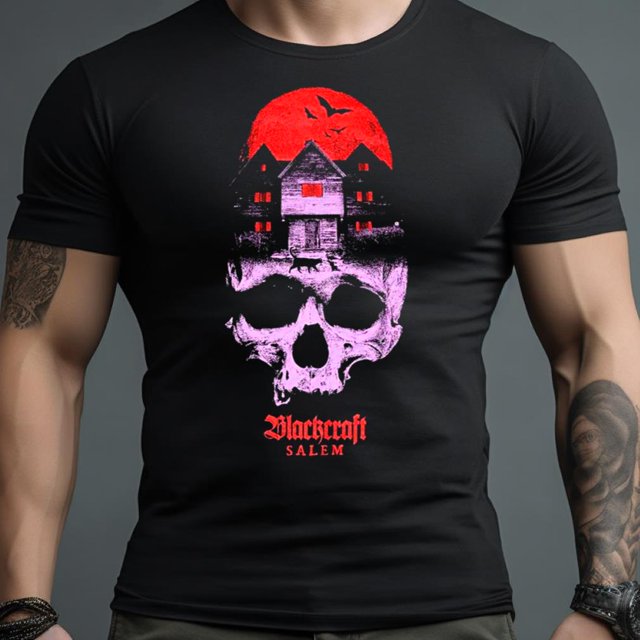 A bargain for you, Blackcraft Salem Witch House Shirt Up to size 4XL