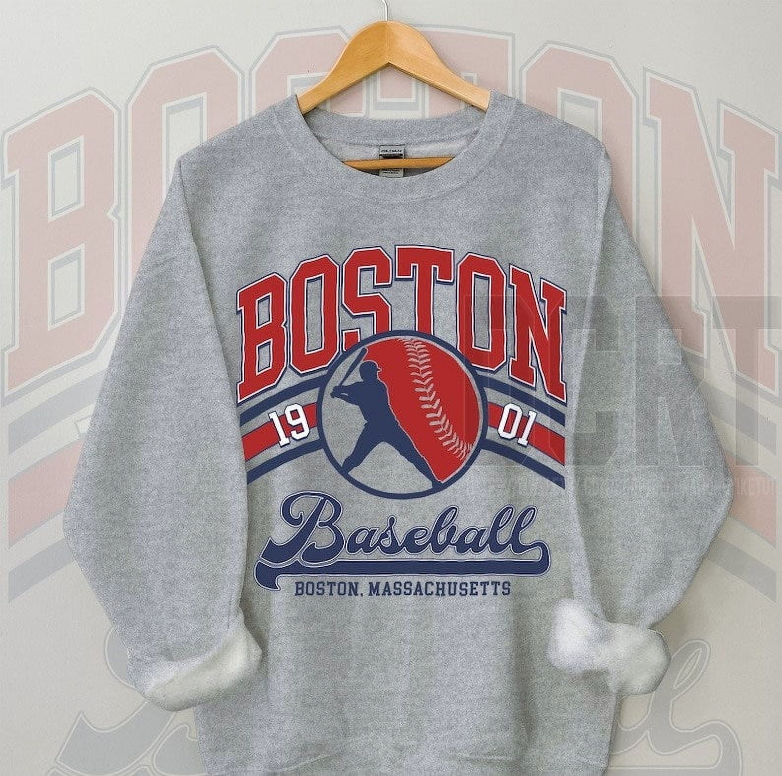 A bargain for you, Boston Crewneck Sweatshirt EST 1901 Sweatshirt
