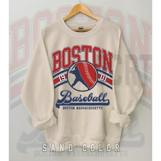 A bargain for you, Boston Crewneck Sweatshirt EST 1901 Sweatshirt