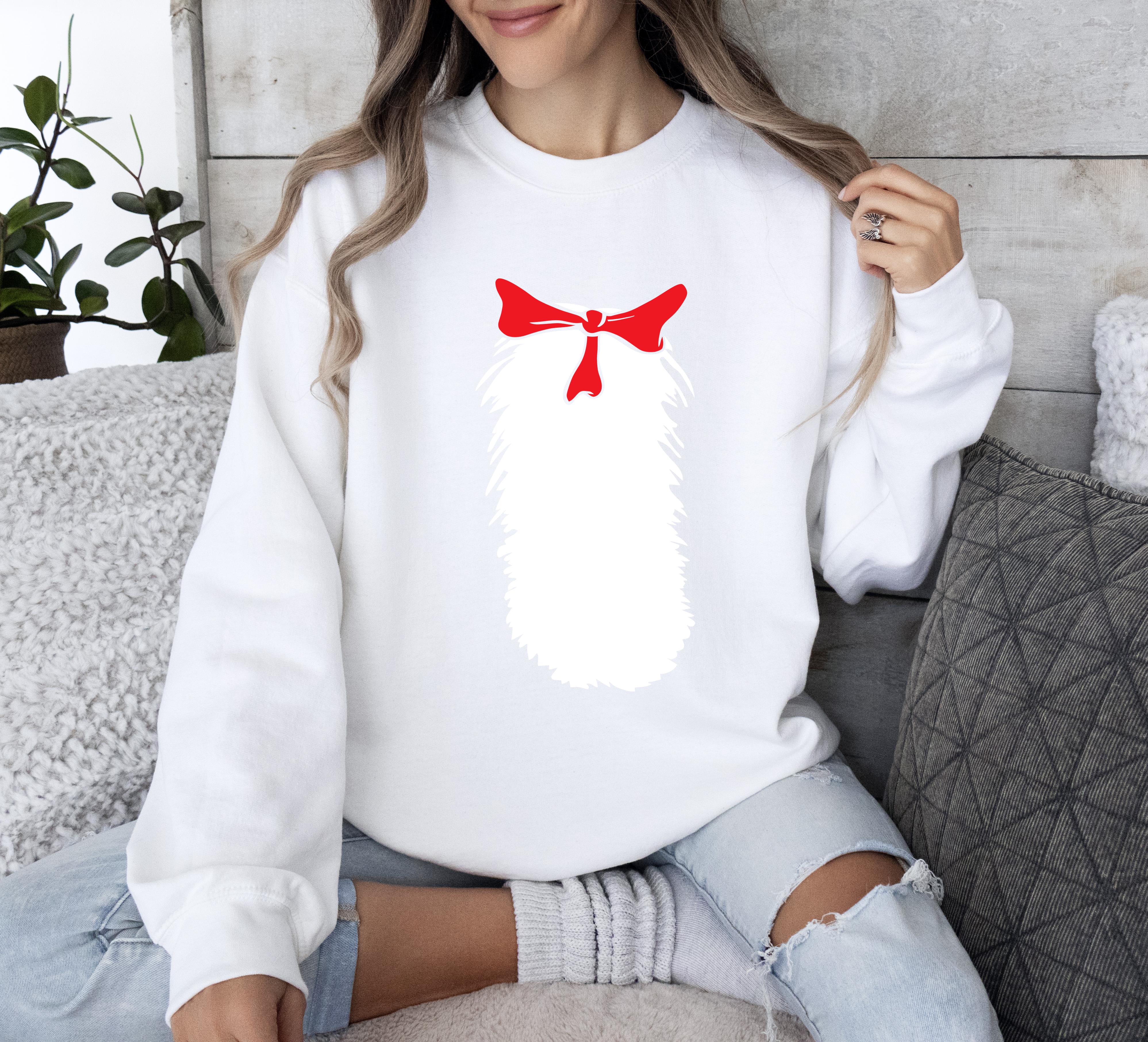 A bargain for you, Cat Body And Bow Tie Shirt Dr Seuss Shirt Funny Reading Day Unisex SweatShirt