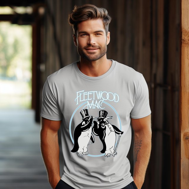 A bargain for you, Fleetwood Mac Official Grey Penguin UNISEX Tshirt