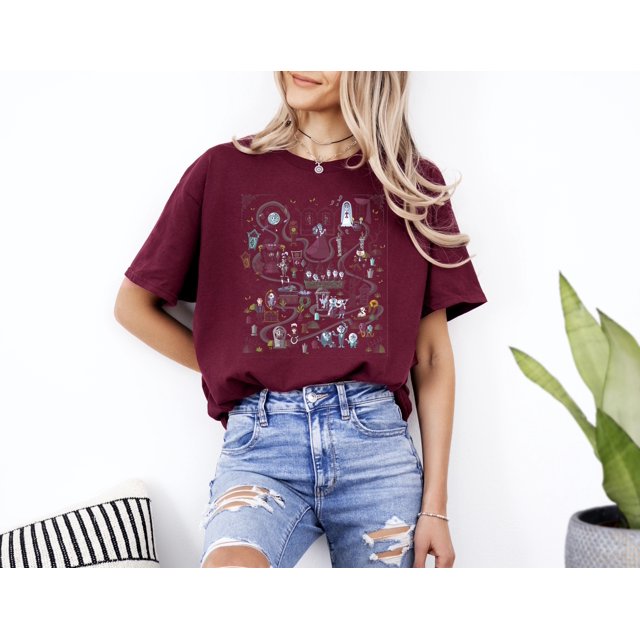 A bargain for you, The Haunted Mansion Ride Animated Map Overview T