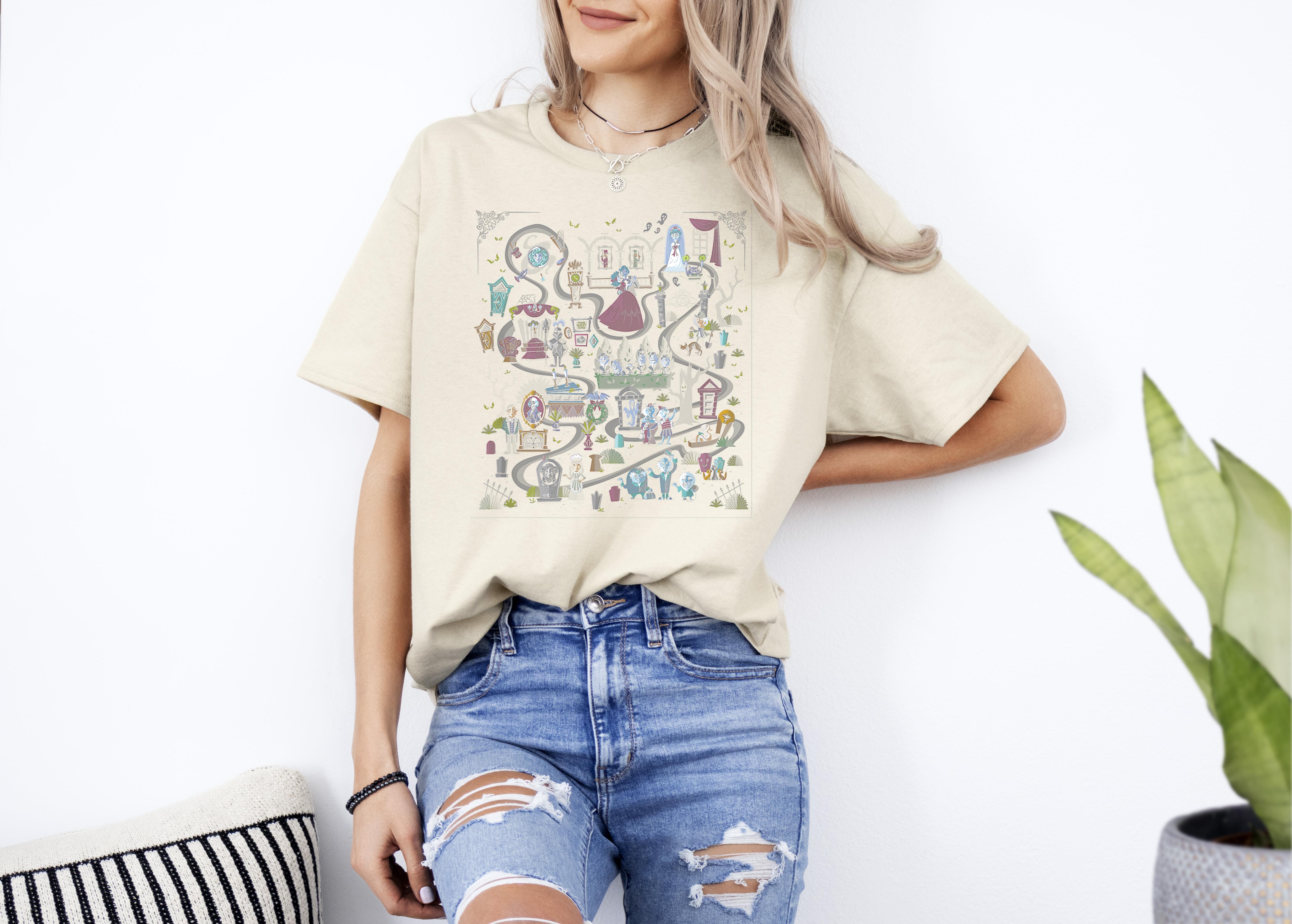 A bargain for you, The Haunted Mansion Ride Animated Map Overview T