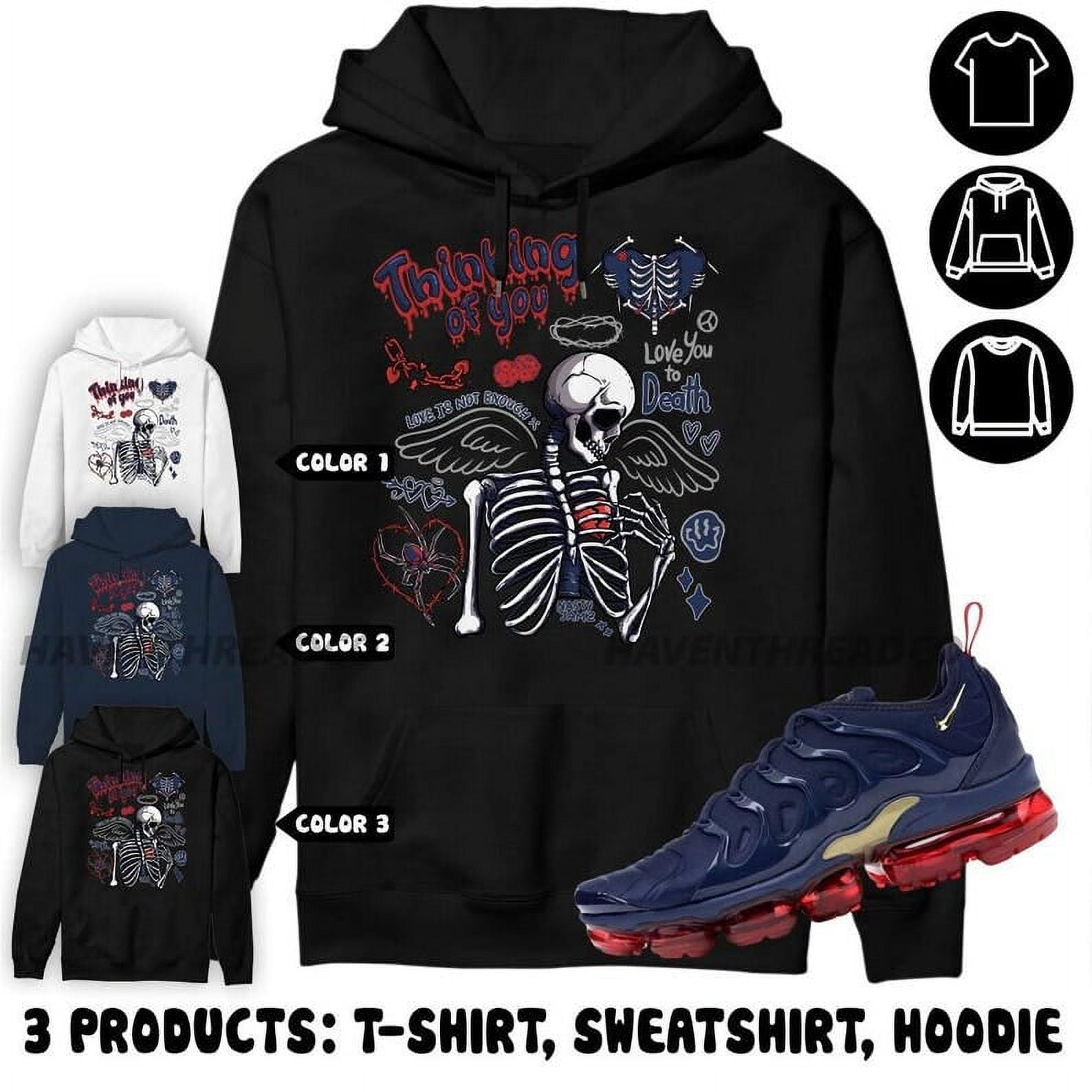 A bargain for you, VaporMax Air Plus Midnight Navy Gold Black Hoodie