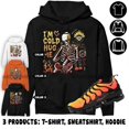 A bargain for you, VaporMax Crimson Total Orange Plus Hoodie, Im Cold