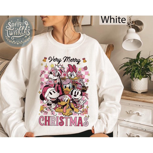A bargain for you, Mickey & Friends Checkered Disney Pink Christmas