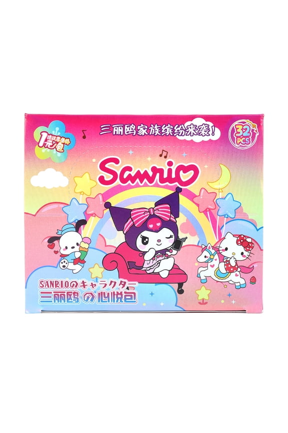 A box of Sanrio Collector's Edition Super Flash Card Blind Box - Classic Character Card Supplement Pack Gift Box