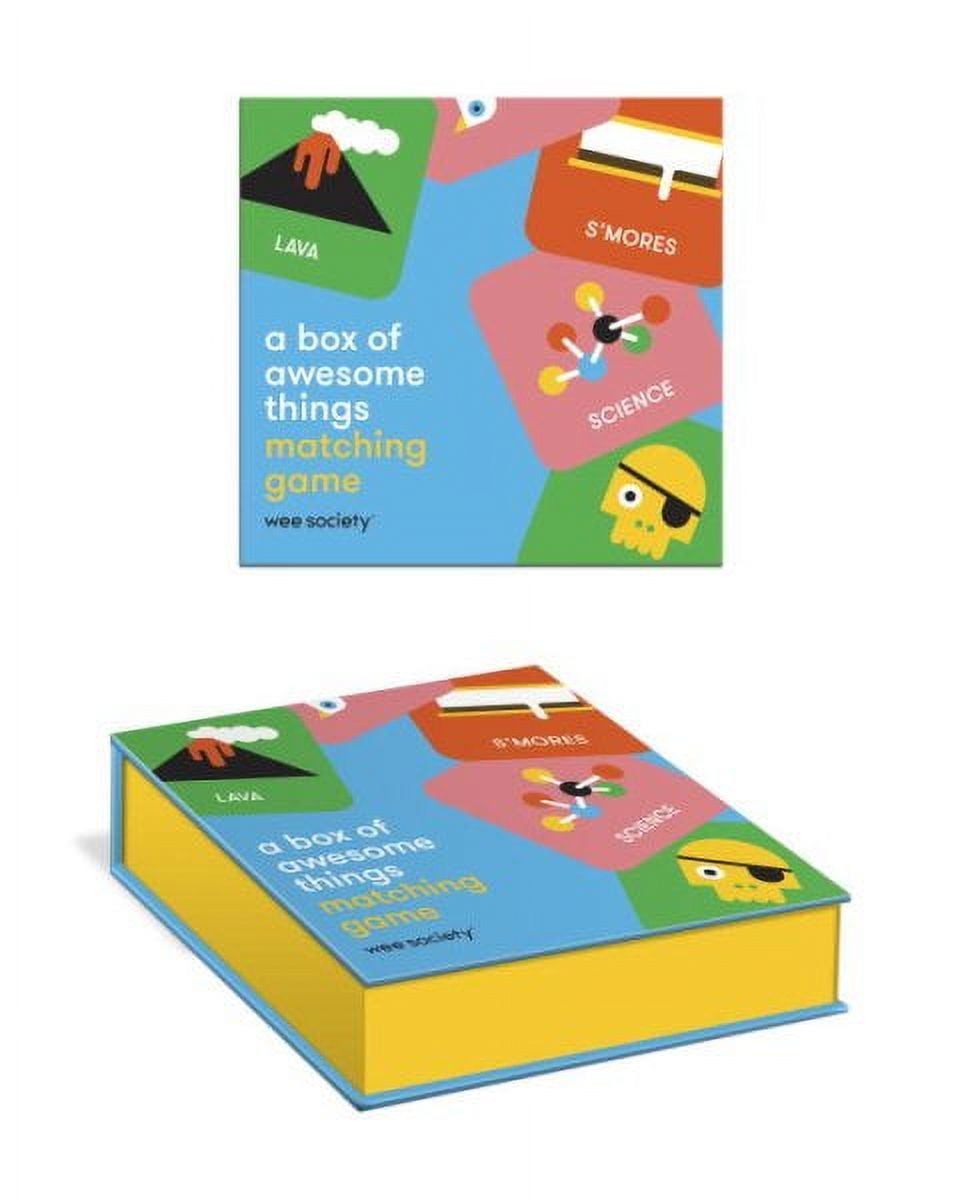 A box of awesome things matching game